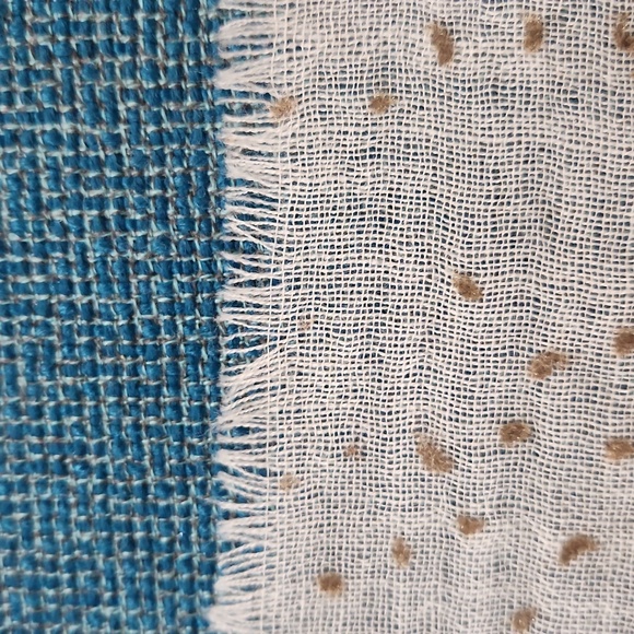 NWOT. Hang N Hold Scarf Shawl.  100% Wool. Frayed edges.  One size fits all. - Picture 2 of 5